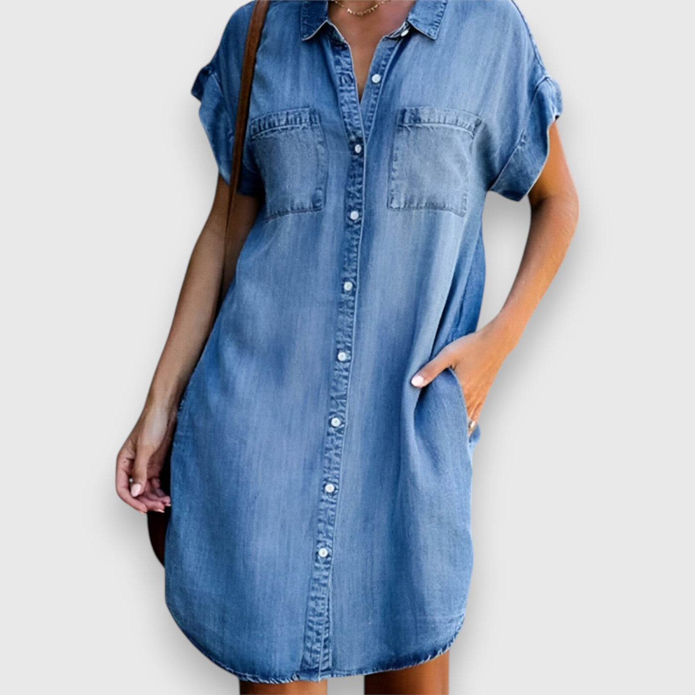 Paulina – Denim kjole