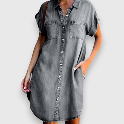 Paulina – Denim kjole