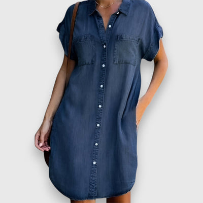 Paulina – Denim kjole