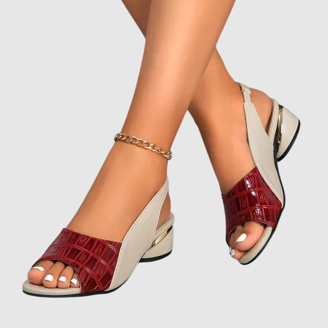 Sissy™ | Komfortable skinnsandaler