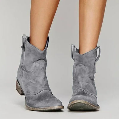 Feliciti - Vintage støvletter i cowboystil