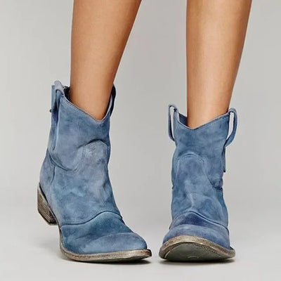 Feliciti - Vintage støvletter i cowboystil