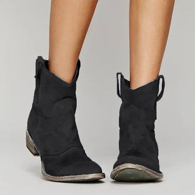 Feliciti - Vintage støvletter i cowboystil