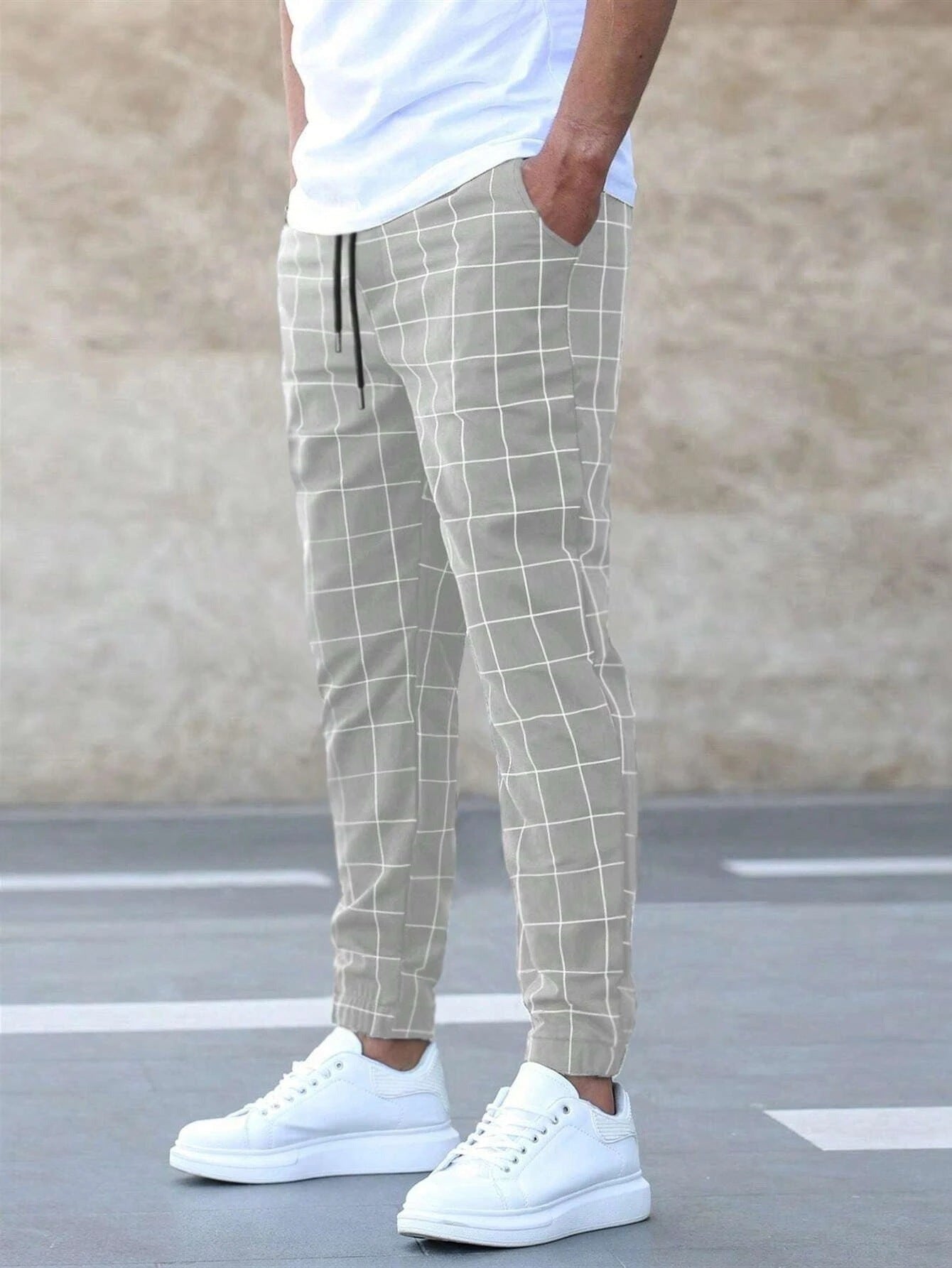 Matteo™ | RUTETE JOGGERBUKSER FOR HERRE