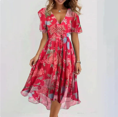 Matilde™  | Elegant Abito Maxi med Scollatura til V