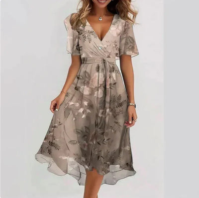 Matilde™  | Elegant Abito Maxi med Scollatura til V
