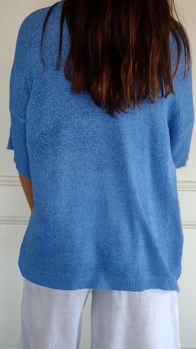 Laurienne™ | Uformell topp med V-hals